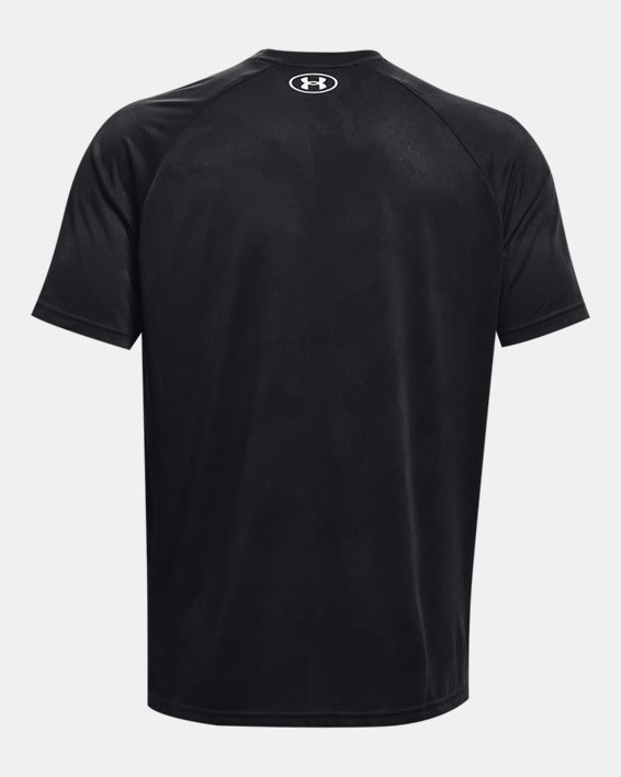 Men's UA Velocity Jacquard Short Sleeve, Black, pdpMainDesktop image number 5